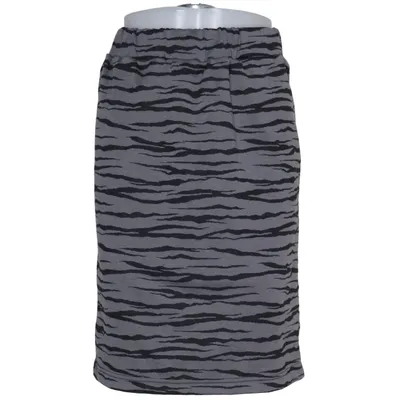 Kjol (Grå, Svart) från Mila Elastan, Polyester