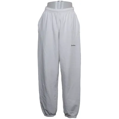 Sweatpants (White) from Iets Frans Cotton, Polyester