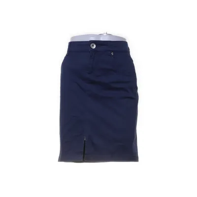 Rok (Blauw) van Gas Katoen, Elastaan