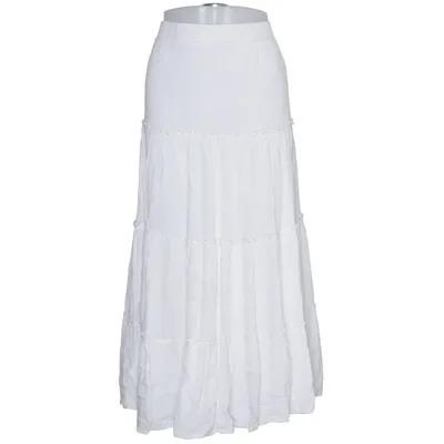 Långkjol (Vit) från Princess Polly Bomull, Viskos