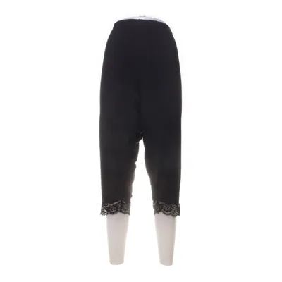 Driekwart broek (Zwart) van Zizzi Elastaan, Polyester
