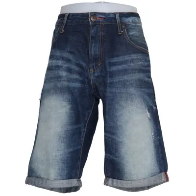 Short en jean (Bleu) de FSBN Coton