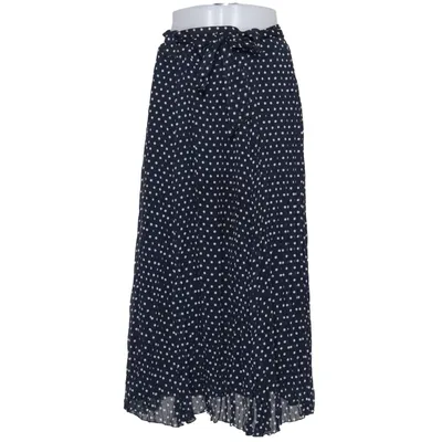 Jupe (Bleu, Blanc) de Frank Walder Acétate, Polyester