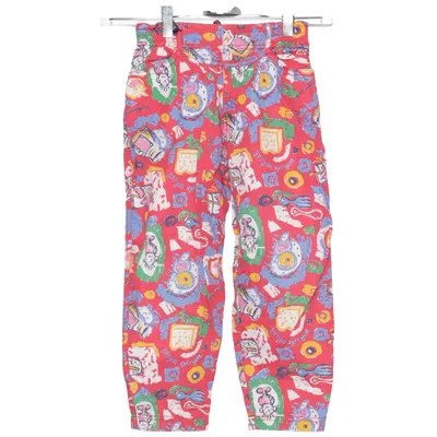 Broek (Rood, Meerkleurig) van Chainz Katoen