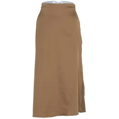 Maxi skirt (Brown) from Hoss x NA-KD Elastane, Polyester