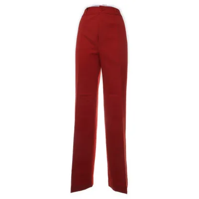 Chinos (Rood) van Stretch Acryl, Polyester