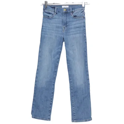 Spijkerbroek (Blauw) van Frame Katoen, Elastaan, Polyester