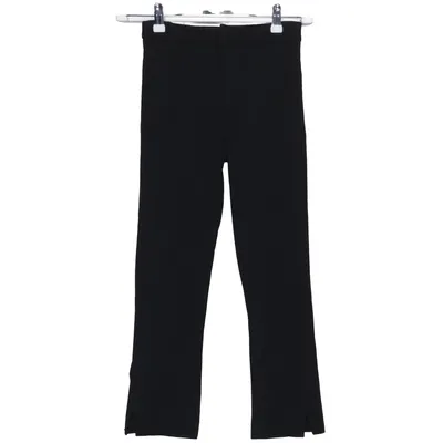 Stoffhose (Schwarz) von Zara Elasthan, Polyester, Viskose