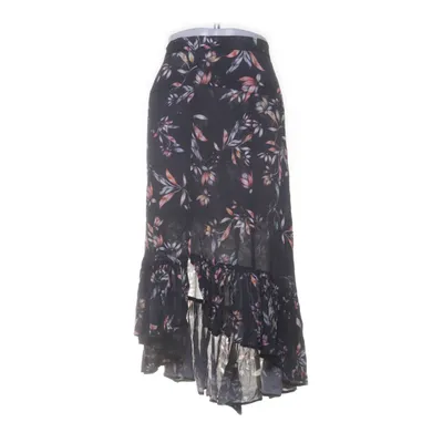 Långkjol (Svart, Flerfärgad) från RAVN Viskos