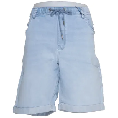 Denim shorts (Blauw) van Watson's Katoen, Elastaan, Polyester