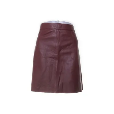 Leren rok (Rood) van YAS Polyester, Leer