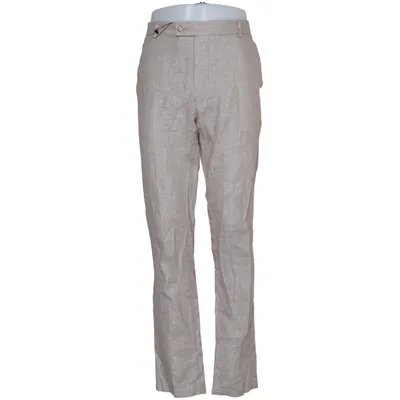 Kostymbyxor (Beige) från John Henric Bomull, Elastan, Linne, Polyester