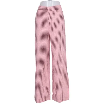Pantalon (Rose, Noir) de Zara Polyester
