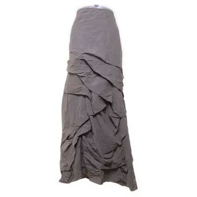 Maxi skirt (Gray) from Sylvia Heise