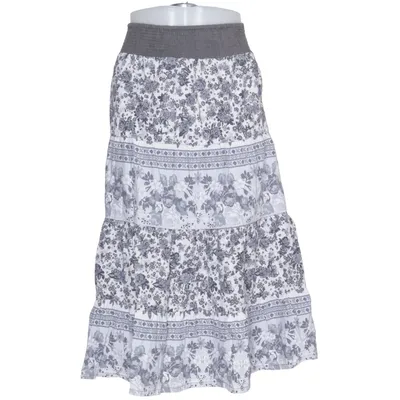 Långkjol (Grå, Vit, Lila) från H&M Bomull