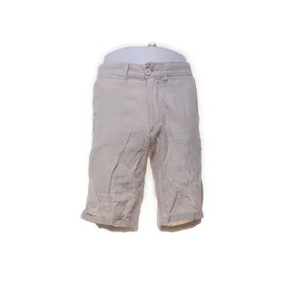 Korte broek (Beige) van Dressmann Katoen, Linnen