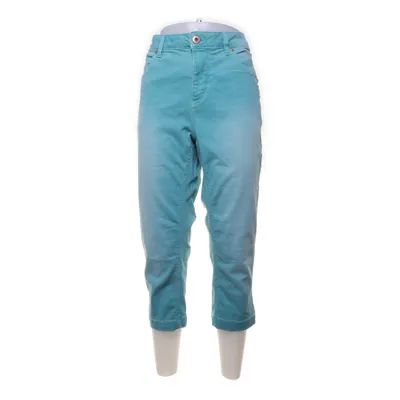 Driekwart broek (Blauw) van Denim by Lindex Katoen, Elastaan, Polyester