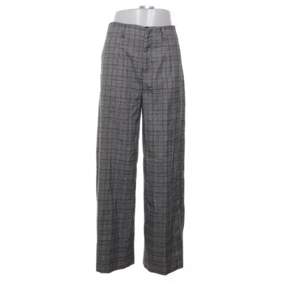 Palazzo broek (Grijs, Meerkleurig) van Stradivarius Elastaan, Polyester, Viscose