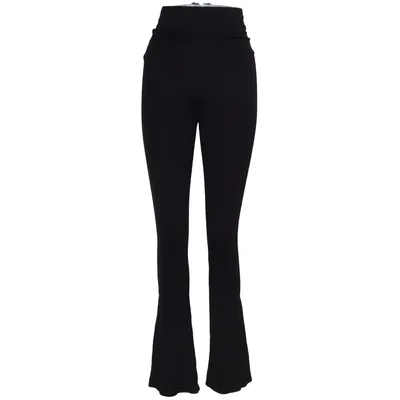 Mammabyxor (Svart) från H&M Mama Elastan, Polyamid, Viskos