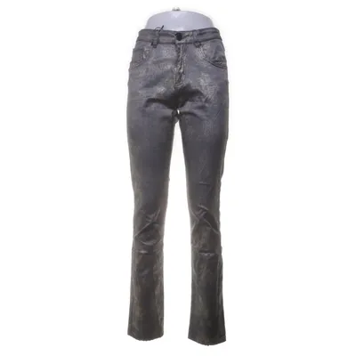 Byxor (Grå, Guldfärgad) från Para Mi Bomull, Polyester, Elastan