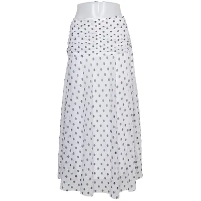 Jupe longue (Blanc, Noir) de Tuzzi Acétate, Polyamide