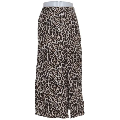 Maxi nederdel (Beige, Sort, Flerfarvet) fra Amisu