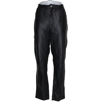 Leren broek (Zwart) van JCC Collection Leer, Polyester