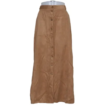 Långkjol (Brun) från Elton Polyester, Viskos