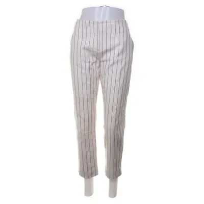 Jakkesætsbukser (Beige, Sort) fra Victoria Beckham Uld, Bomuld, Polyester