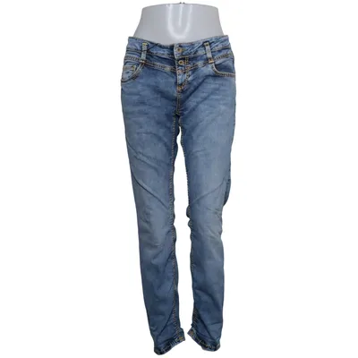Spijkerbroek (Blauw) van Soccx Katoen, Elastaan, Polyester