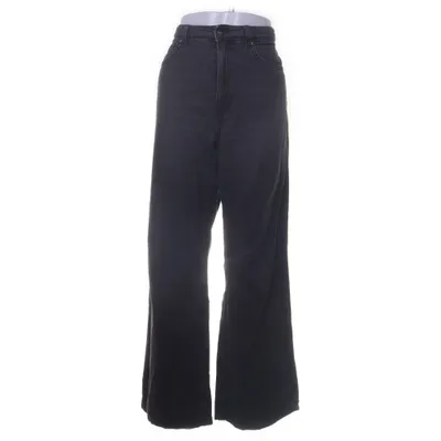 Spijkerbroek (Zwart) van Mango Denim Katoen