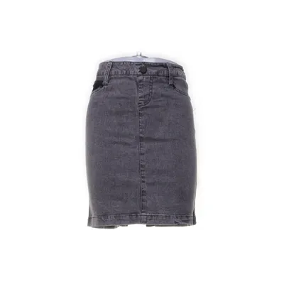 Denim skirt (Gray) from Iron Fist Cotton, Elastane