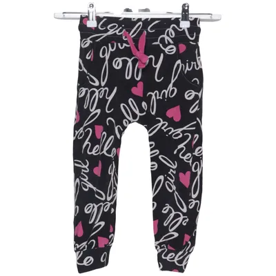 Mjukisbyxor (Svart, Rosa, Vit) från Kids by Lindex Bomull, Elastan, Modal