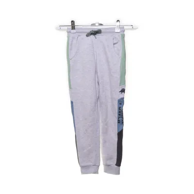 Mjukisbyxor (Grå, Flerfärgad) från Kids Bomull, Elastan, Polyester
