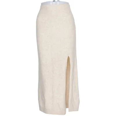 Maxi rok (Beige) van Mango Acryl, Elastaan, Polyester