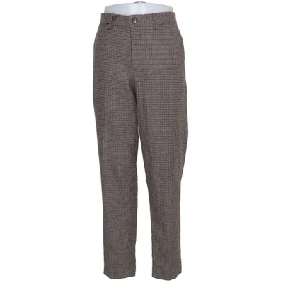Kostuumbroek (Bruin) van Selected Homme Polyester, Wol