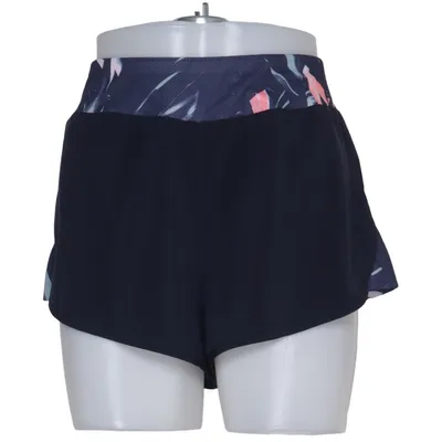 Träningsshorts (Blå, Flerfärgad) från Decathlon Elastan, Polyester