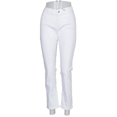 Jeans (White) from Cambio Cotton, Elastane