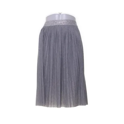 Skirt (Gray, Silver) from Monari Polyester