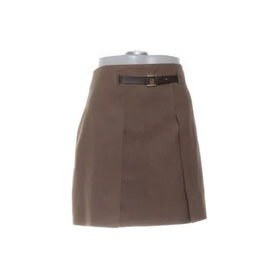 Kjol (Brun) från Massimo Dutti Ull, Polyester