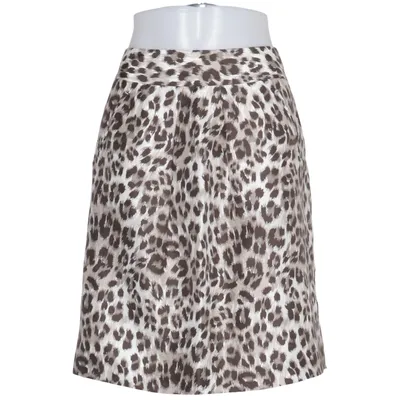 Skirt (Brown, White) from Banana Republic