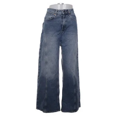 Jeans (Blå) från Never Denim Elastan, Återvunnen bomull