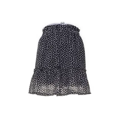 Skirt (Black, White) from Papillonne Elastane, Polyester