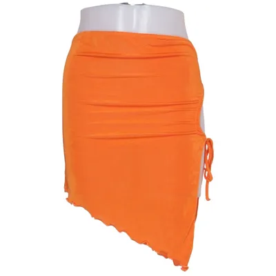 Strandrok (Oranje) van Shein Elastaan, Polyester