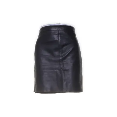 Leren rok (Zwart) van Primeboots Leer, Polyester