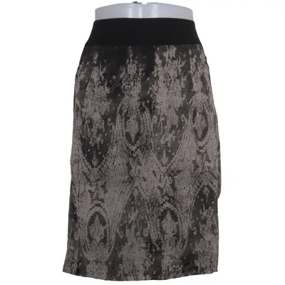 Jupe (Noir, Gris) de Marks & Spencer Autograph Polyester, Soie