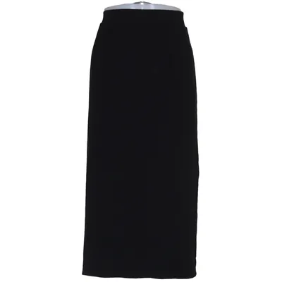 Maxi skirt (Black) from Tracy Elastane, Viscose