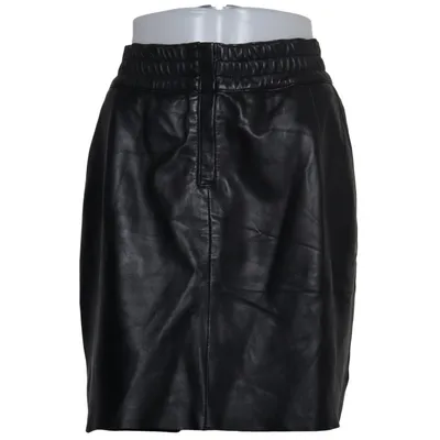 Jupe en cuir (Noir) de Saint Tropez Cuir, Polyester