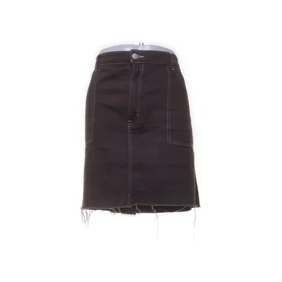 Jeanskjol (Brun) från Monki Bomull