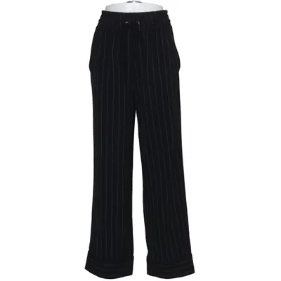 Palazzobyxor (Svart, Vit) från Ganni Elastan, Polyester